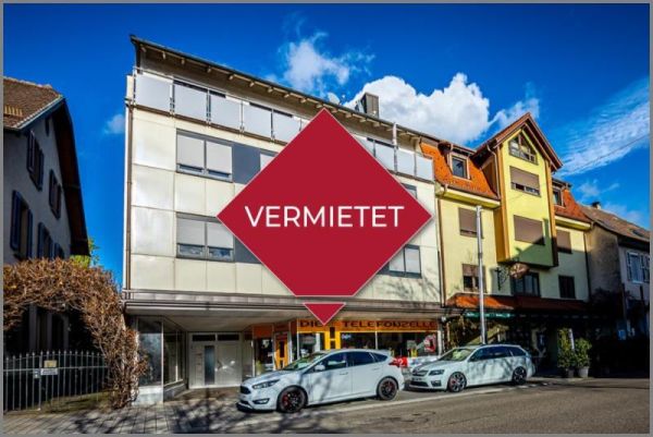 Vermietet von Großes Ladenlokal direkt an der Hauptstraße in Achern bei Dhonau Immobilien-Makler Ortenau