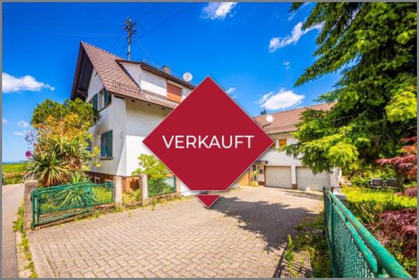 verkauft von Teilsaniertes, großzügiges Zweifamilien-Anwesen mit Baugrundstück! in Baden-Baden bei Dhonau Immobilien-Makler Ortenau